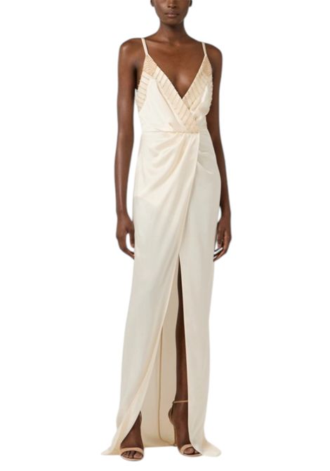 Red Carpet dress with embroidered crystals ELISABETTA FRANCHI | dress | ABR4862E2193